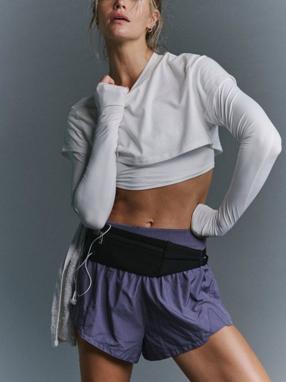 FP MOVEMENT Carpe Diem Shorts / Graphite - Picture 7 of 10